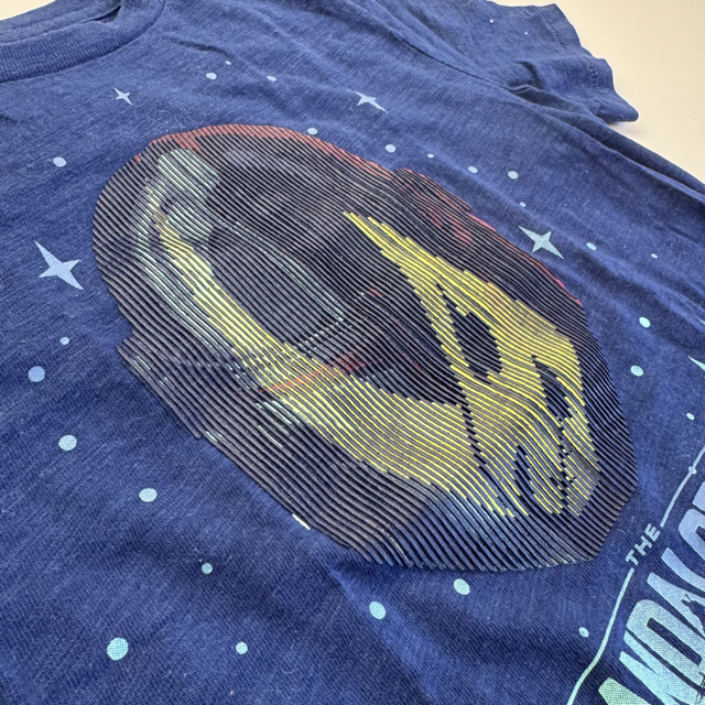 Gap x Star Wars Boys Navy | The Mandalorian T-Shirt Size: S (7-8 Years) Navy | The Mandalorian