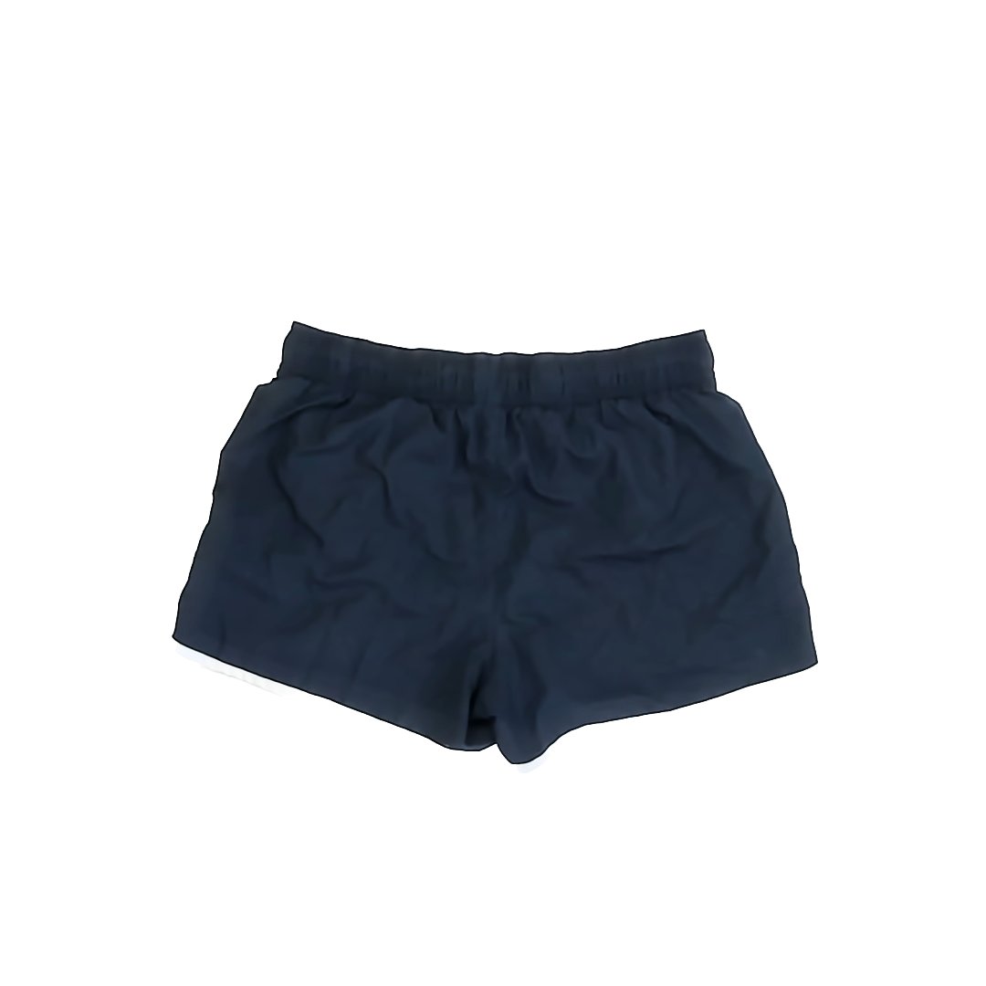 H&M Girls Navy | White Stripe Cargo Shorts Size: M Navy | White Stripe