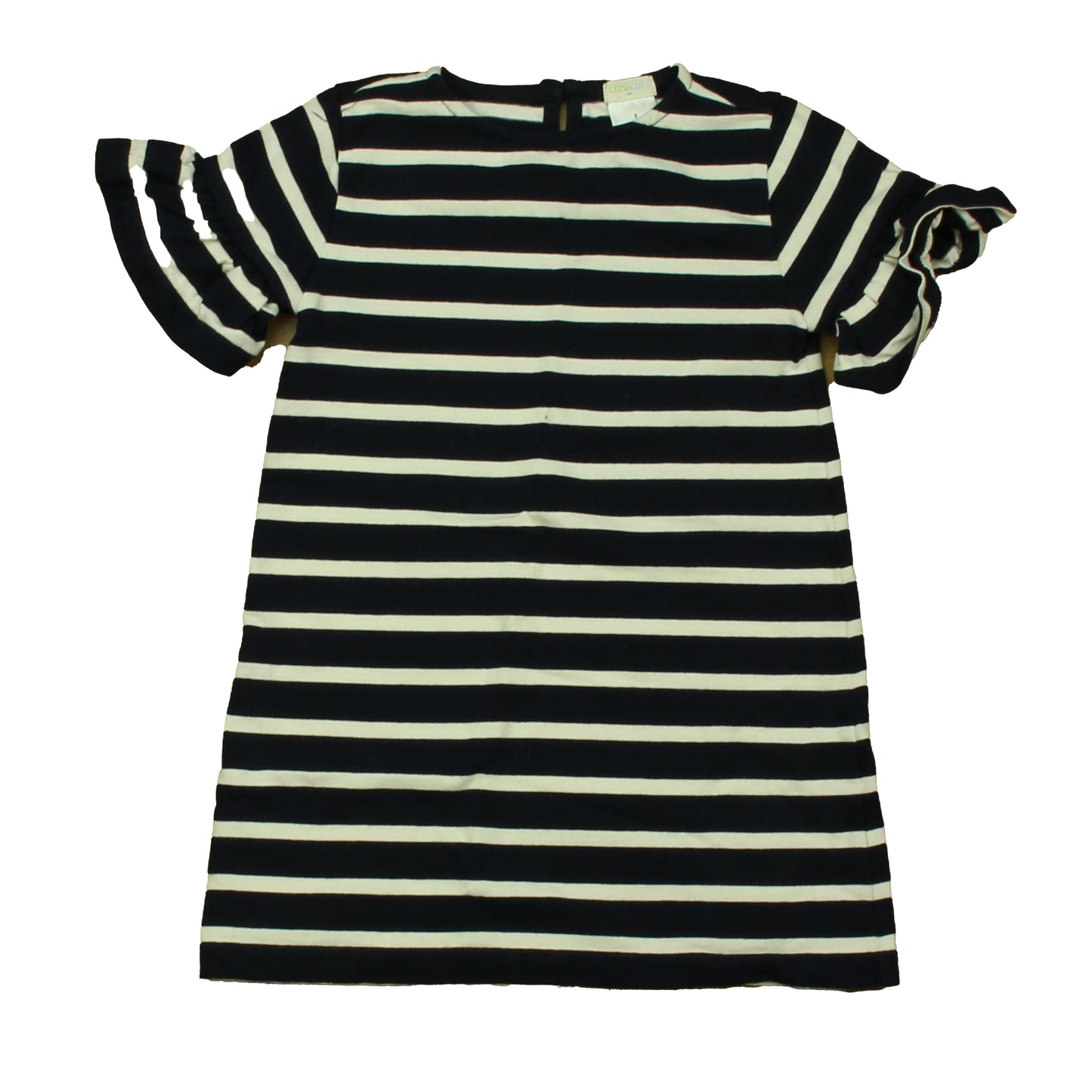 Crewcuts Girls Navy | White Stripe Dress Size: 2T Navy | White Stripe