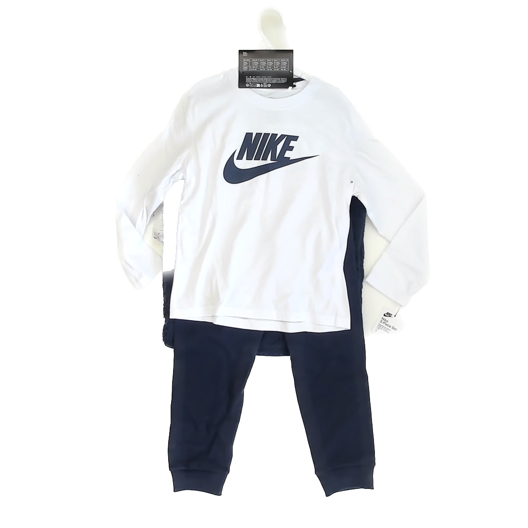 Nike Boys Navy | White Apparel Sets Size: 7 Years Navy | White