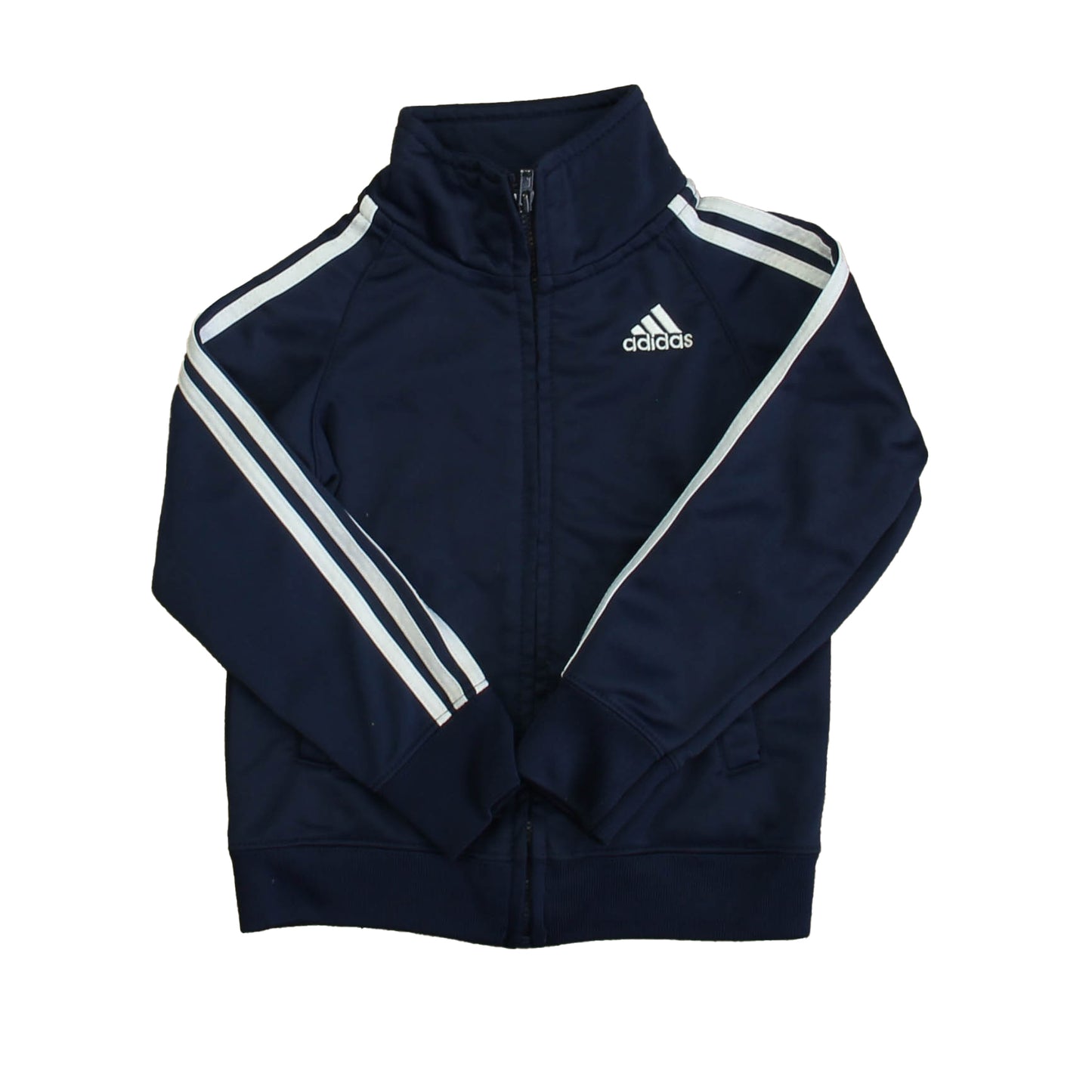 Adidas Boys Navy | White Athletic Top Size: 24 Months Navy | White