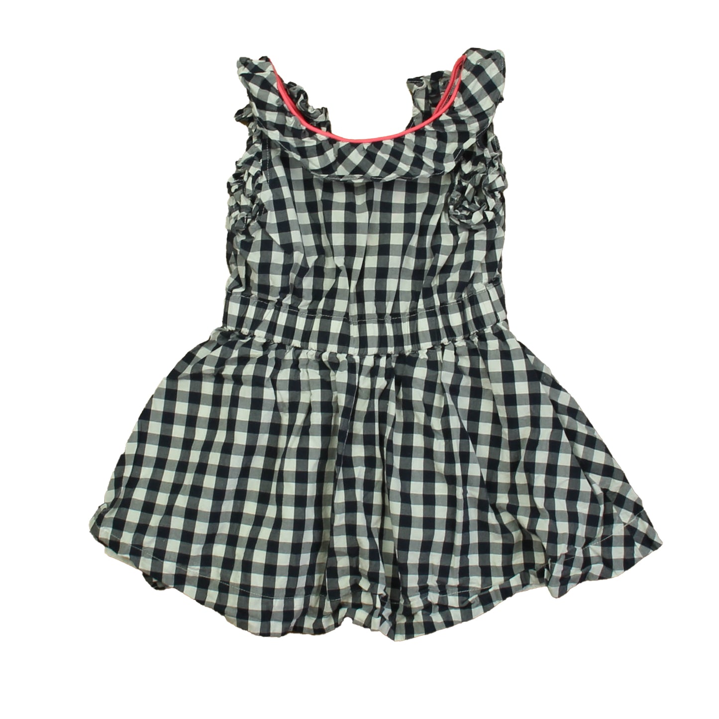 Crewcuts Girls Navy | White Dress Size: 2T Navy | White