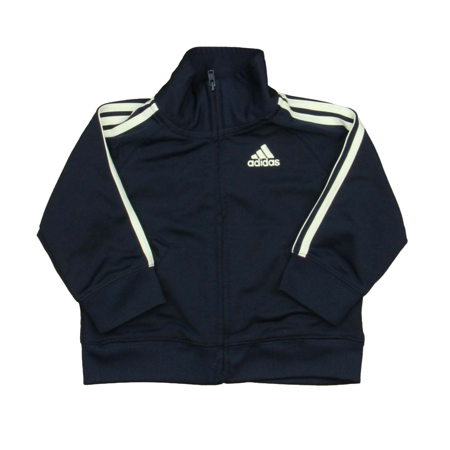 Adidas Boys Navy | White Jacket Size: 9 Months Navy | White