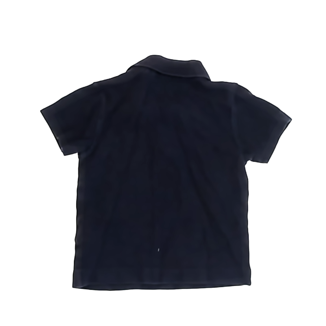 Burberry Boys Navy Polo Shirt Size: 4T Navy