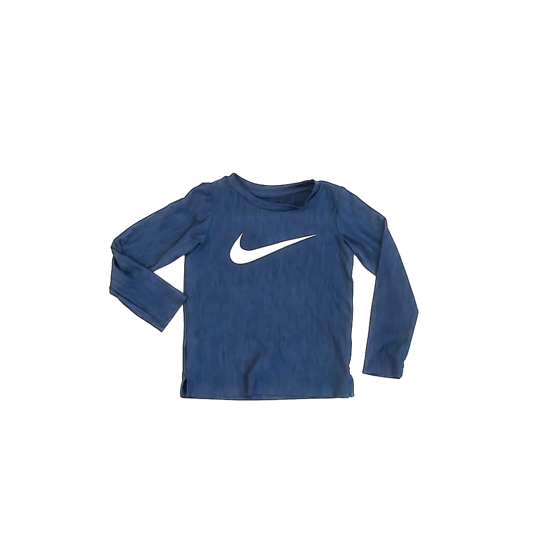 Nike Boys Navy Athletic Top Size: 2T Navy
