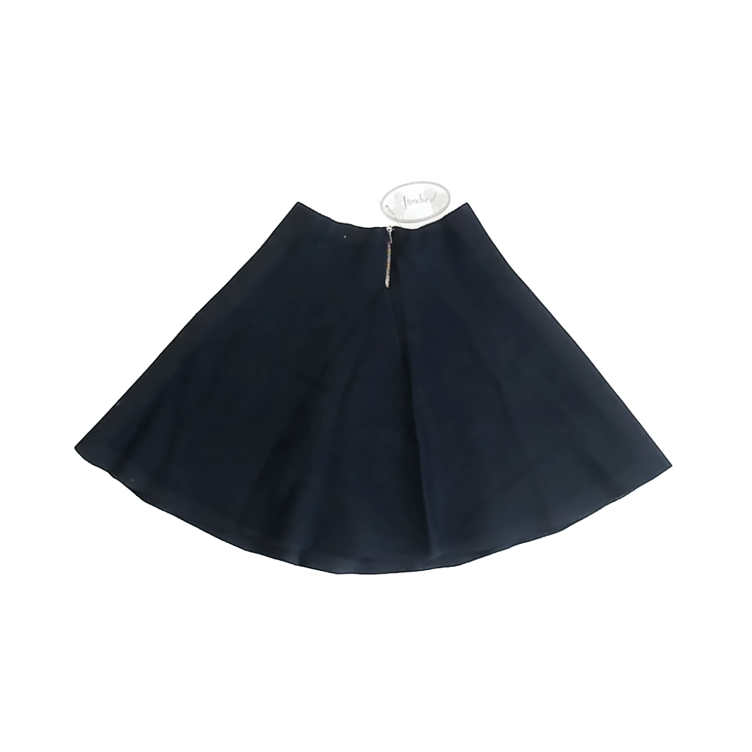 Frenchie Mini Couture Girls Navy Skirt Size: 8 years Navy