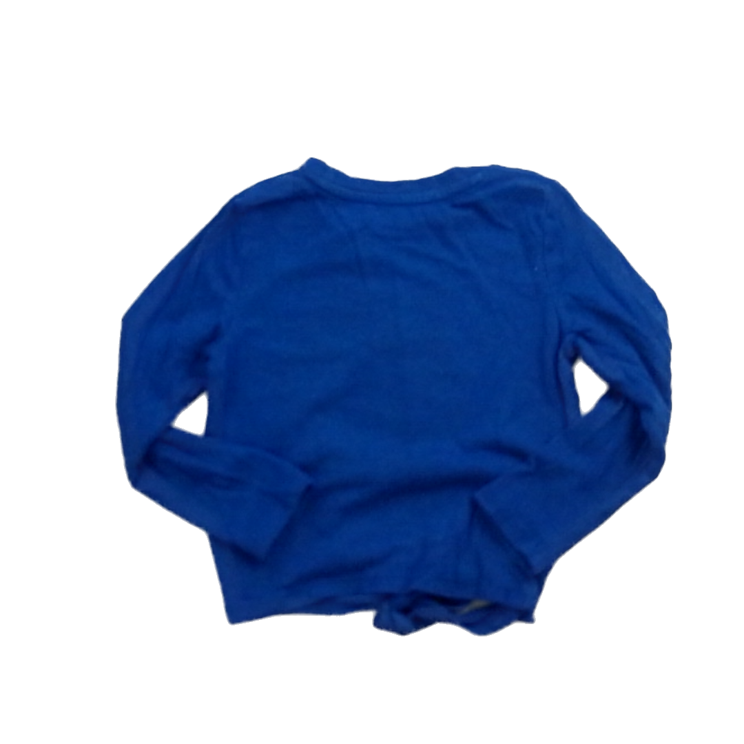 Rockets Of Awesome Girls Navy Long Sleeve T-Shirt Size: 4T Navy