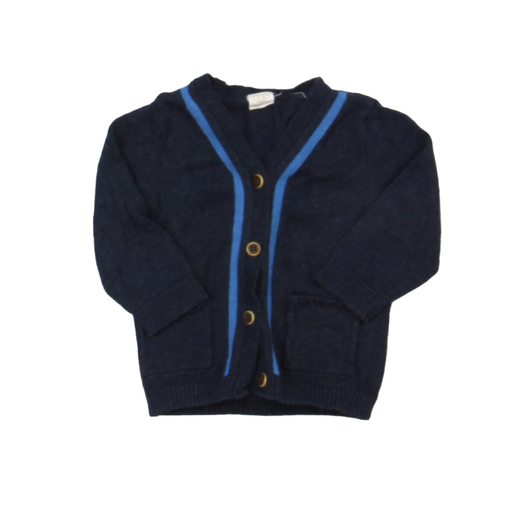 Egg Boys Navy Cardigan Size: 3-6 Months Navy