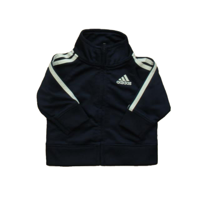 Adidas Boys Navy Athletic Top Size: 3 Months Navy