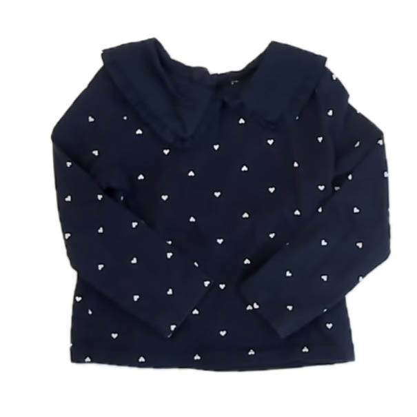 Gap Girls Navy Long Sleeve T-Shirt Size: 4T Navy