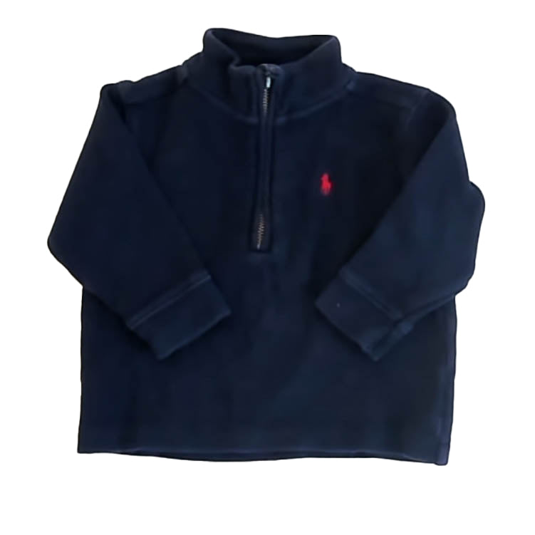 Ralph Lauren Boys Navy Long Sleeve Shirt Size: 18 Months Navy