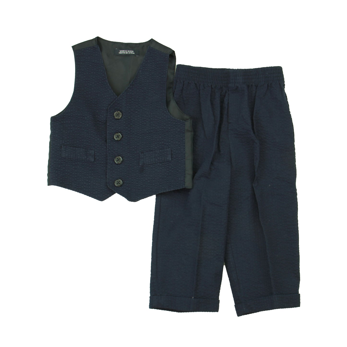 Nautica Boys Navy Special Occasion Outfit Size: 18 Months Navy