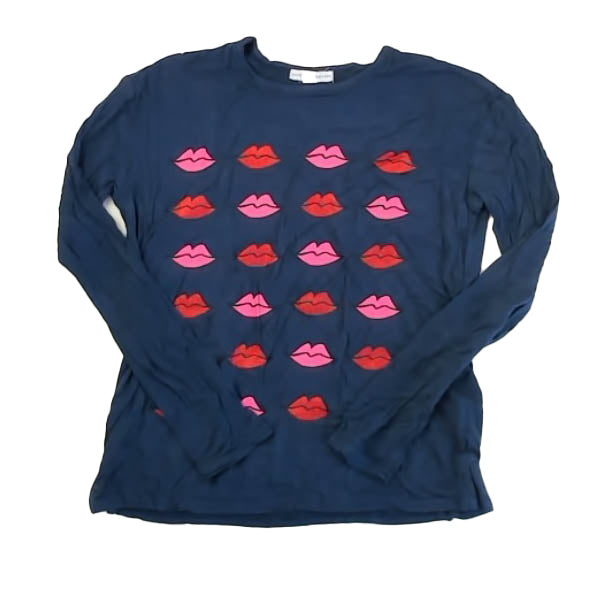 Rockets Of Awesome Girls Navy Long Sleeve T-Shirt Size: 7 Years Navy
