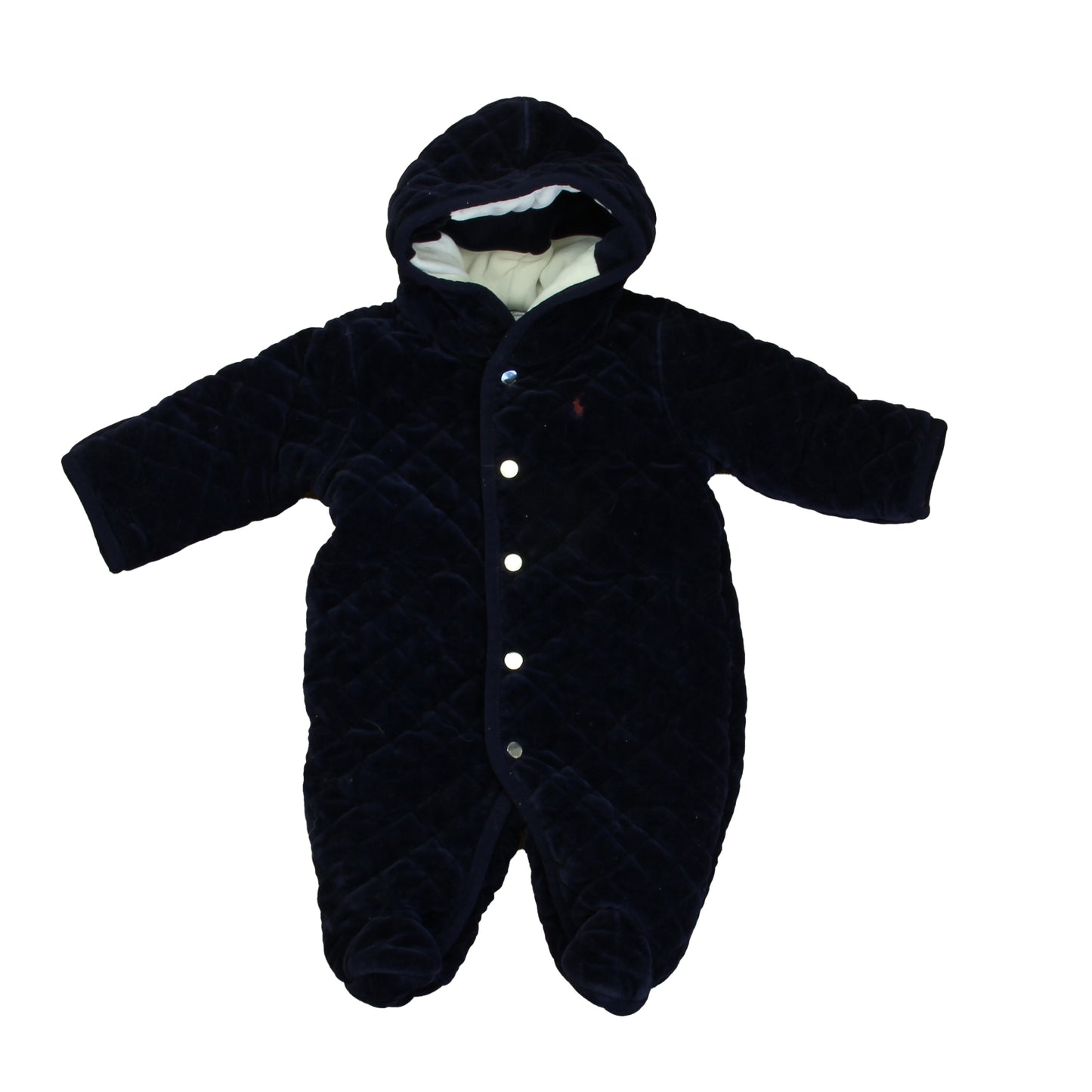 Ralph Lauren Boys Navy Bunting Size: 3 Months Navy