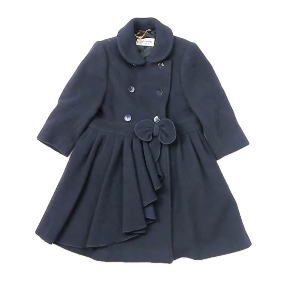 Sarah Louise Girls Navy Winter Coat Size: 2T Navy