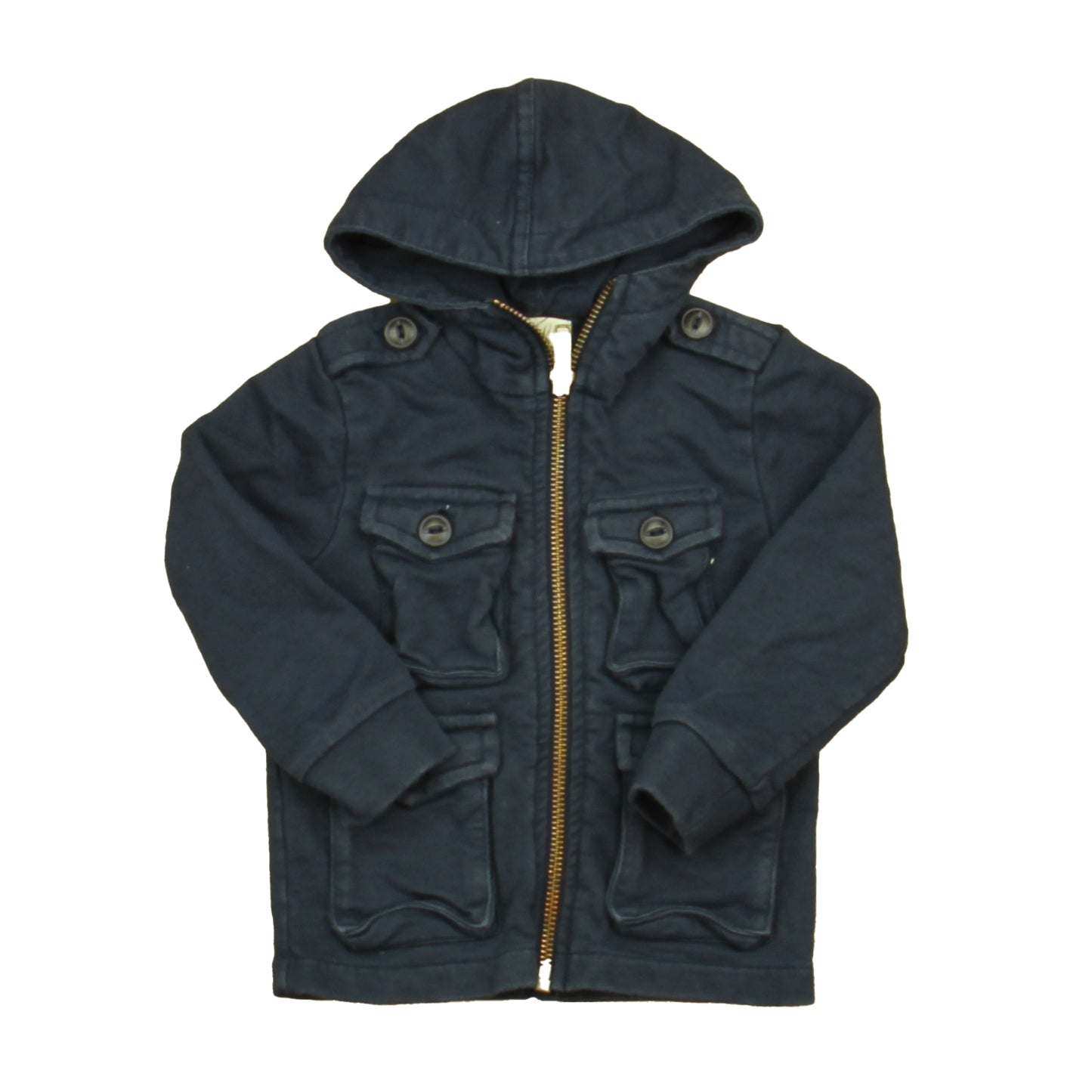 Peek Boys Navy Jacket Size: 3-6 Months Navy