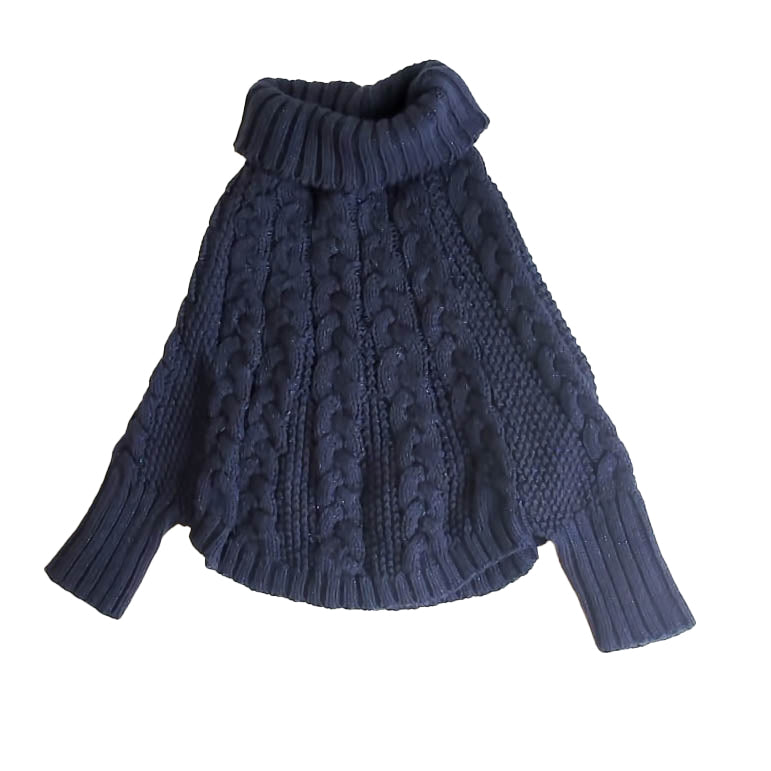 Osh Kosh Girls Navy Poncho Size: 3T Navy
