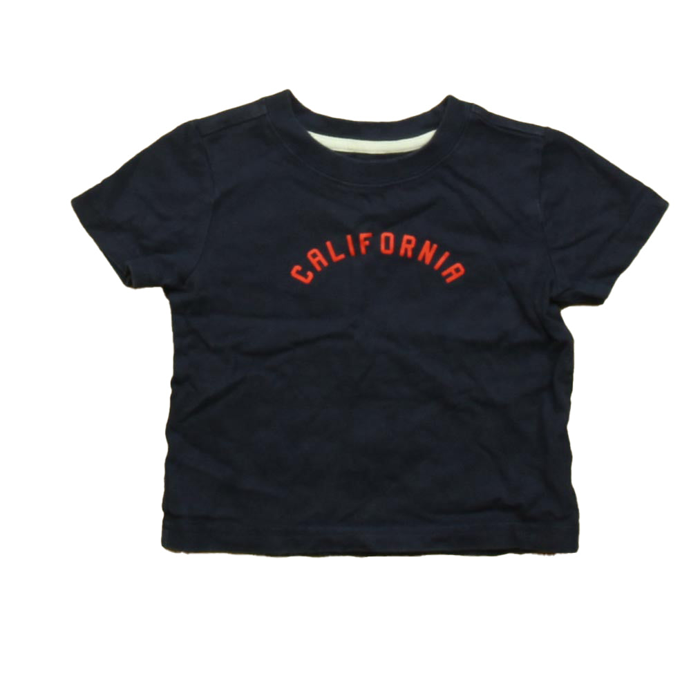 Janie and Jack Boys Navy T-Shirt Size: 12-18 Months Navy