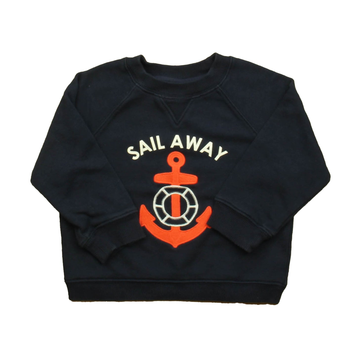 Janie and Jack Boys Navy Sweatshirt Size: 18-24 Months Navy