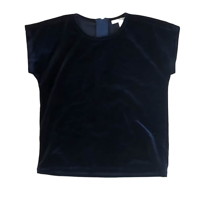 Rockets of Awesome Girls Navy Short Sleeve Shirt Size: 6 Years Navy