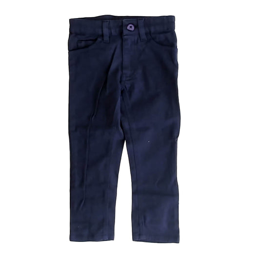 Monica & Andy Girls Navy Jeggings Size: 18-24 Months Navy