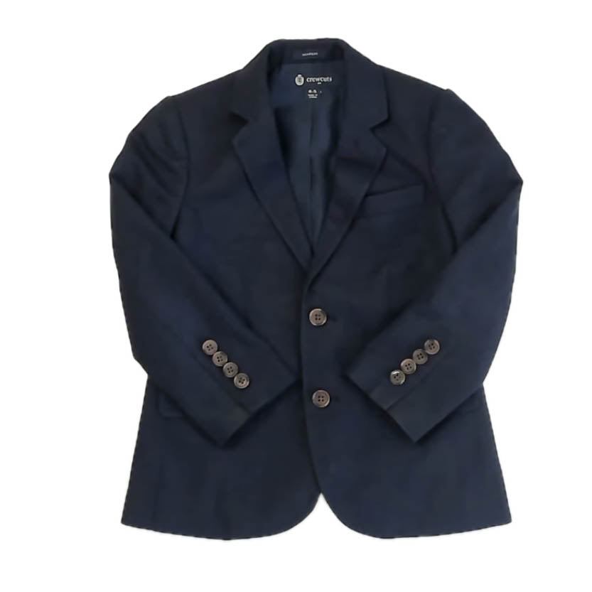Crewcuts Boys Navy Sports Coat Size: 4-5T Navy