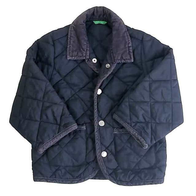 United Colors Of Benetton Boys Navy Jacket Size: 4-5 Years Navy