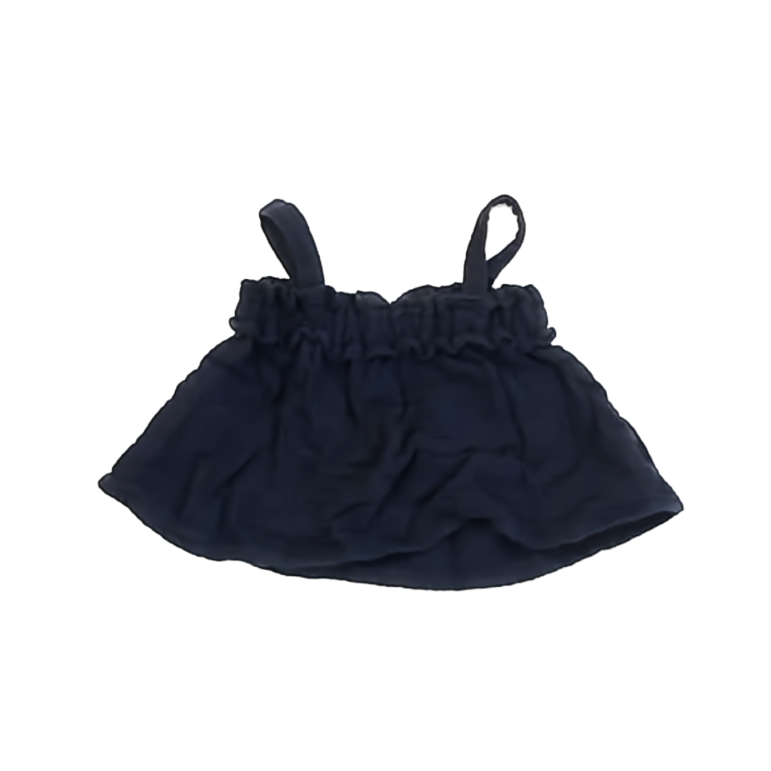Seed Girls Navy Tank Top Size: 6-12 Months Navy