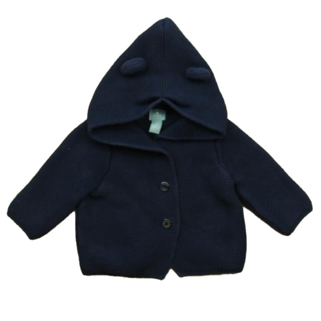 Gap Boys Navy Cardigan Size: 3-6 Months Navy