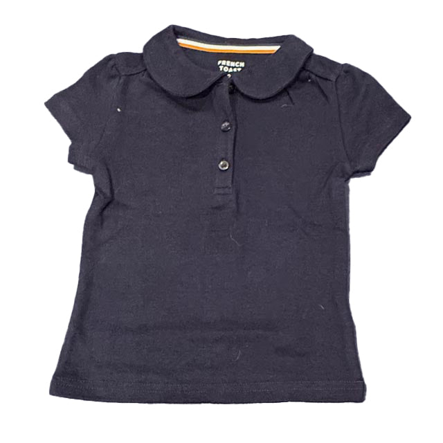French Toast Girls Navy Polo Shirt Size: 2T Navy