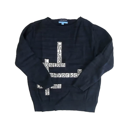 Andy & Evan Boys Navy Sweater Size: 5T Navy