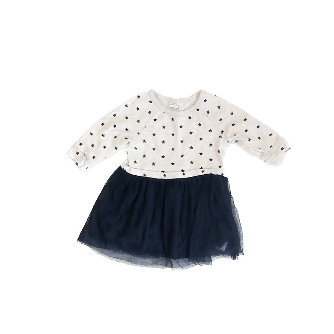 Gap Girls Navy Dress Size: 2T Navy
