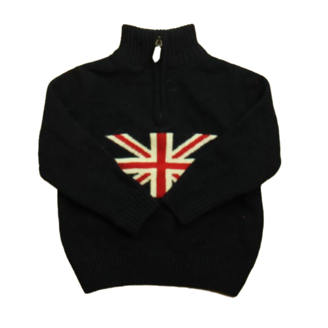 Thomas Brown Boys Navy Sweater Size: 2-3T Navy