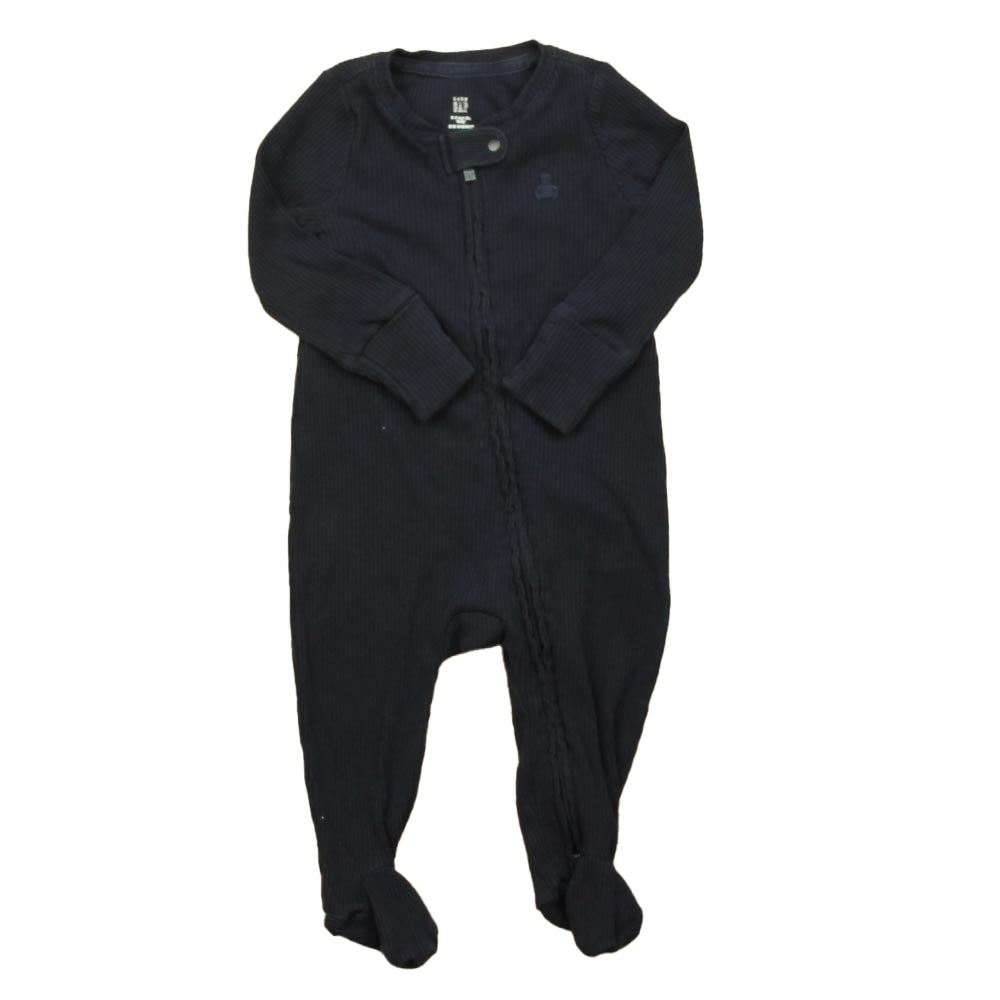Gap Boys Navy 1-piece footed Pajamas Size: 3-6 Months Navy
