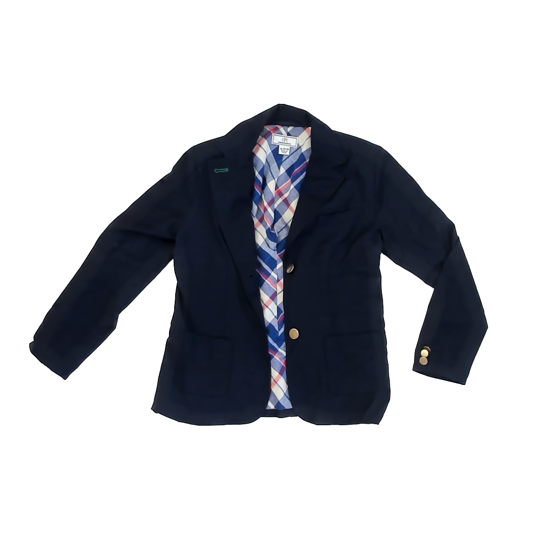 CPC Childrenswear Boys Navy Sports Coat Size: L (12-14) Navy