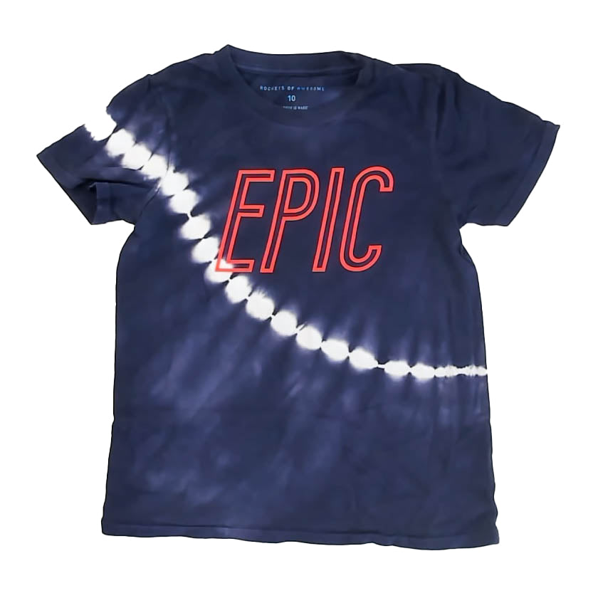 Rockets Of Awesome Boys Navy T-Shirt Size: 10 Years Navy