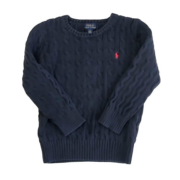 Ralph Lauren Boys Navy Sweater Size: 6 Years Navy
