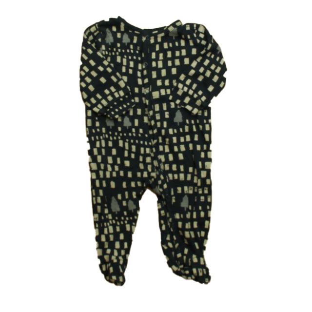 Oliver & Rain Boys Navy Long Sleeve Outfit Size: 9 Months Navy