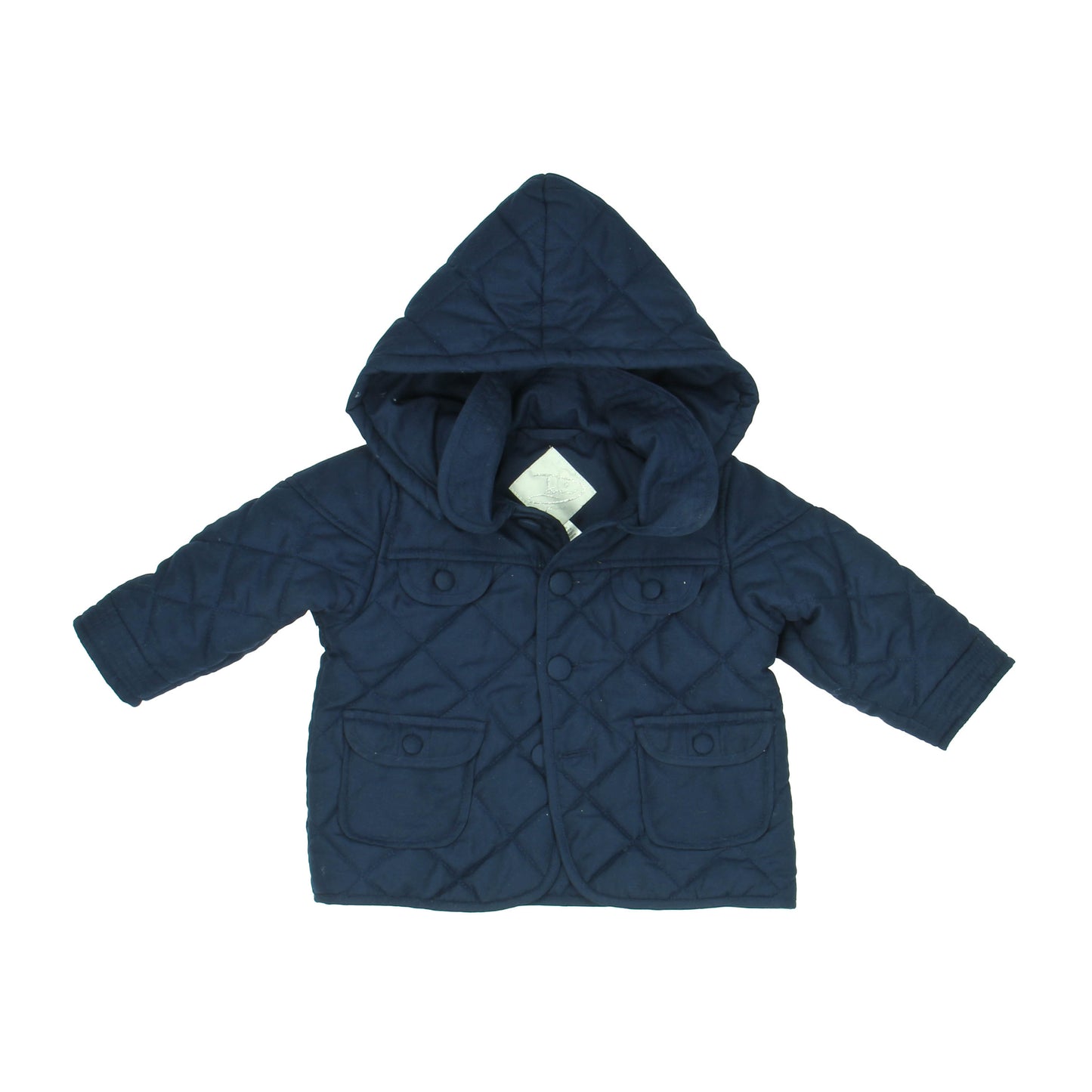 Dani - England Boys Navy Winter Coat Size: 12 Months Navy