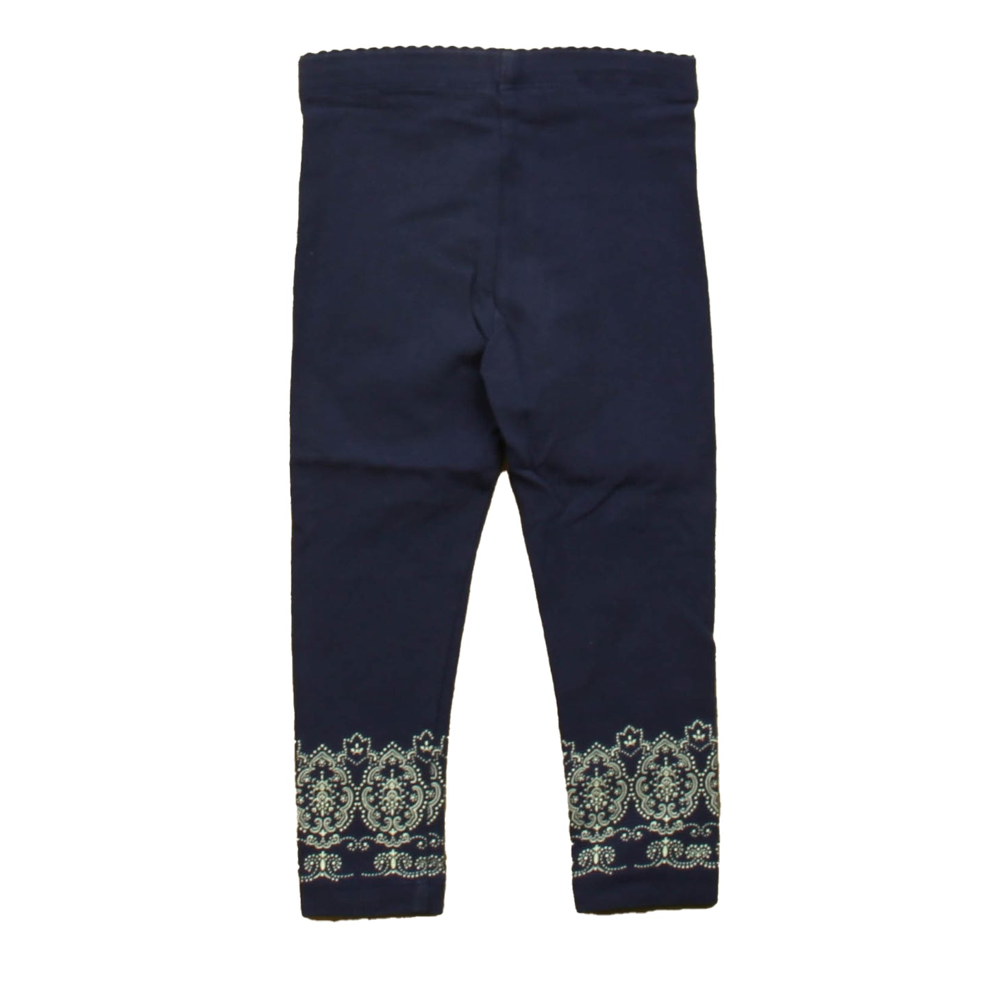 Tea Collection Girls Navy Leggings Size: 18-24 Months Navy