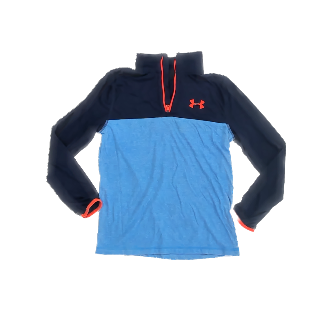 Under Armour Boys Navy Athletic Top Size: YMD 10-12 Years Navy