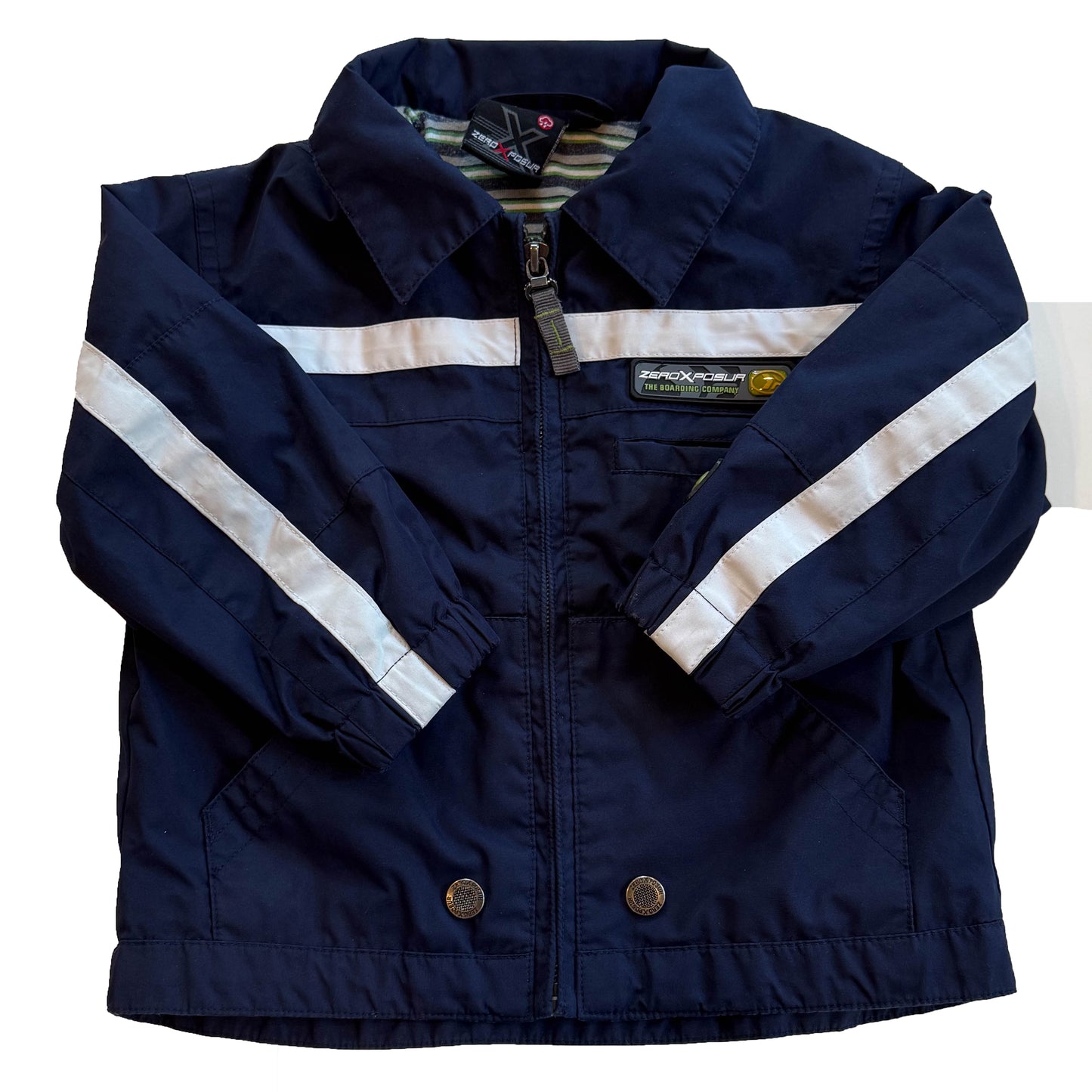 ZeroXposur Boys Navy Jacket Size: 12 Months Navy