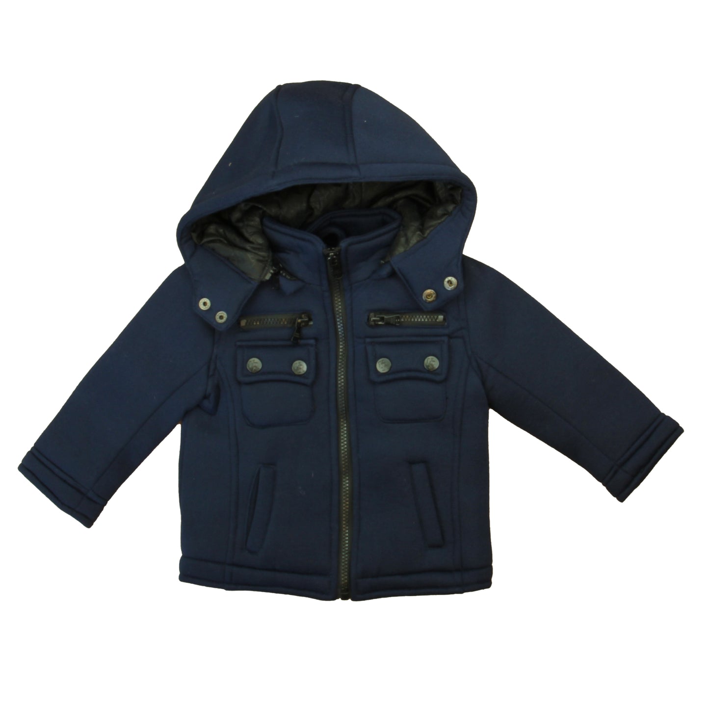 Urban Republic Girls Navy Jacket Size: 18 Months Navy