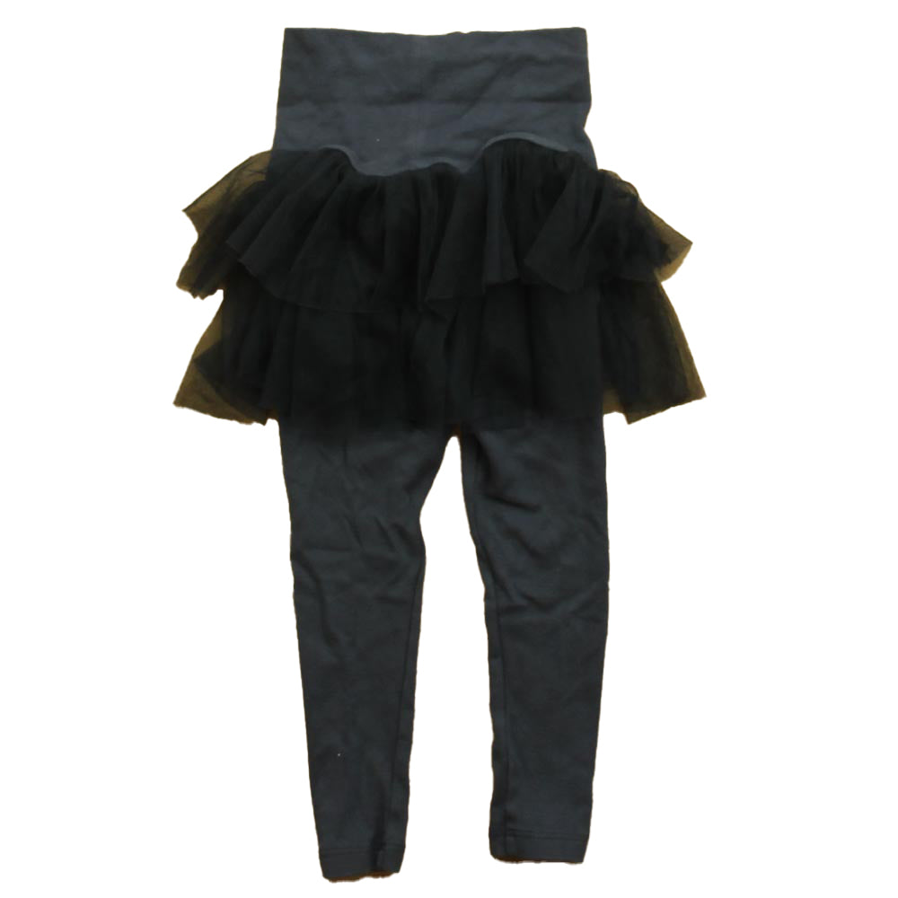 Tea Collection Girls Navy Leggings Size: 18-24 Months Navy