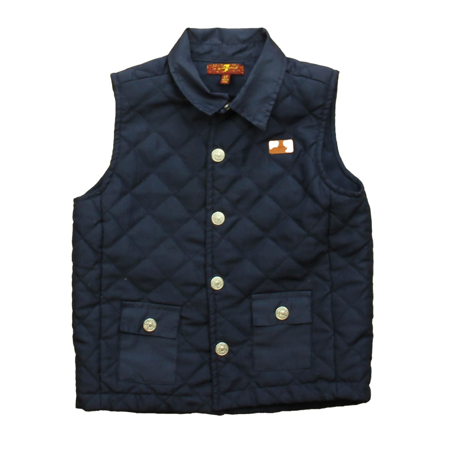 7 for All Mankind Boys Navy Vest Size: 3T Navy