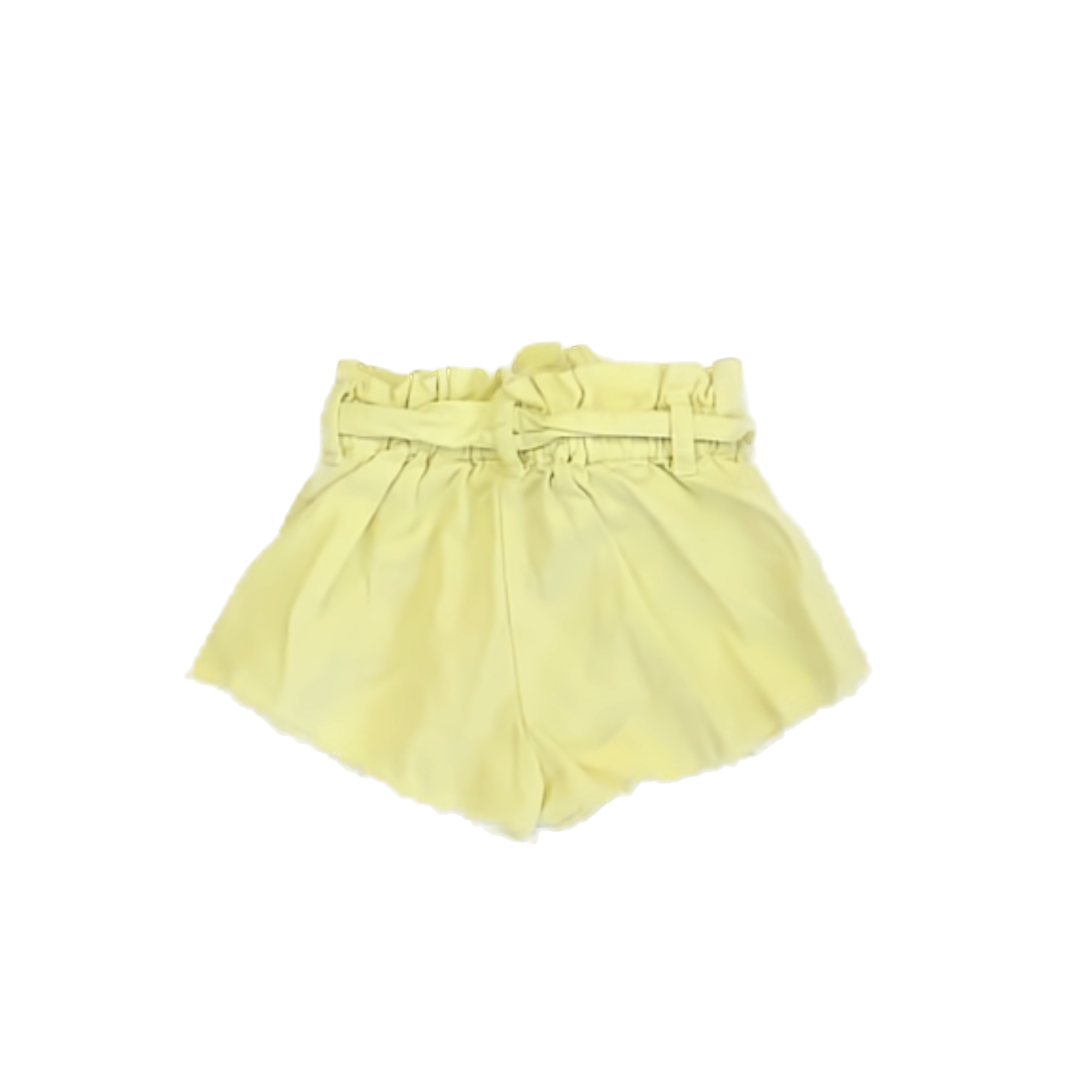 Blukids Girls Neon Yellow Shorts Size: 3-4T Neon Yellow