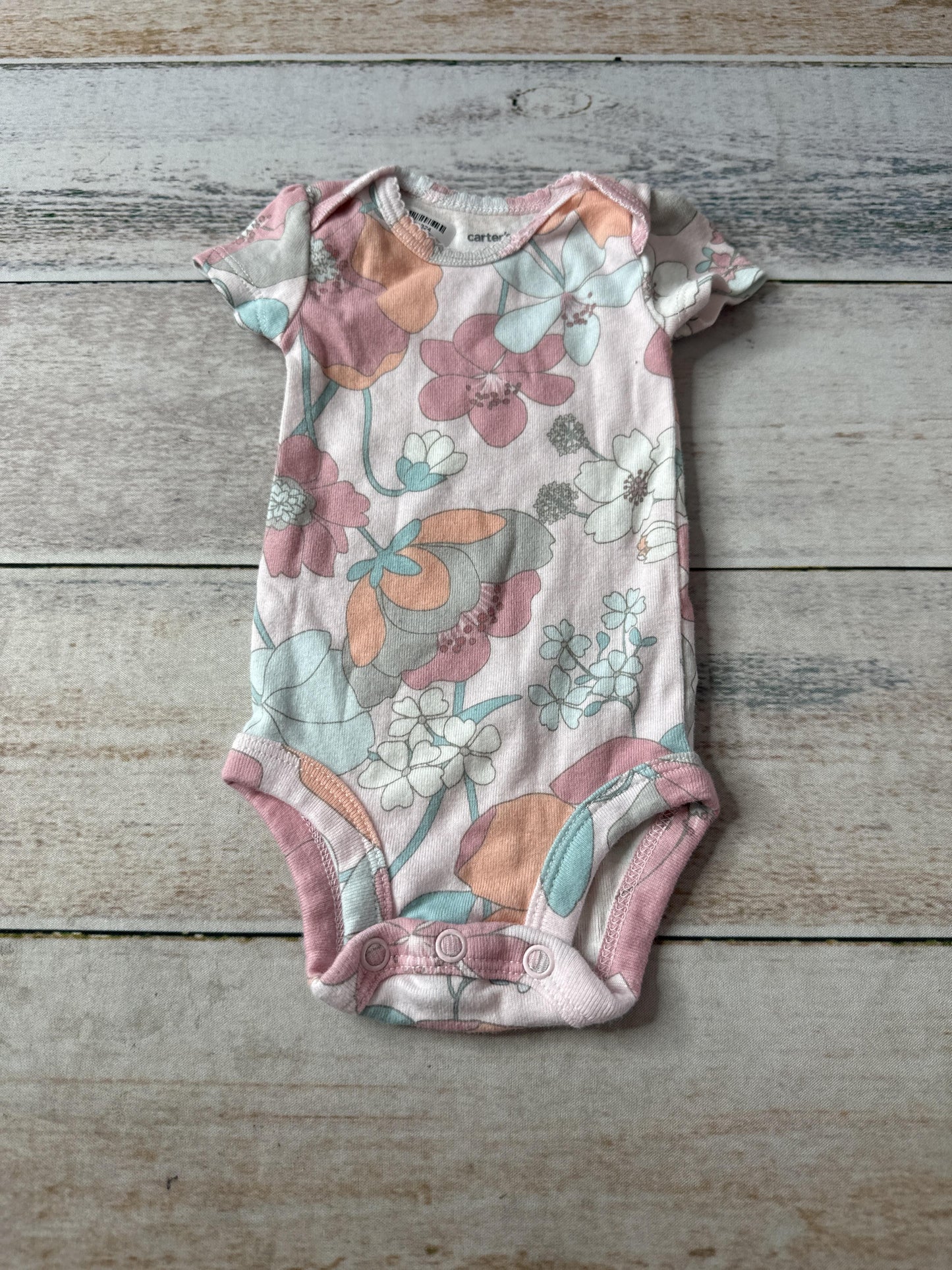 Carters Unisex Onesie Size: Newborn