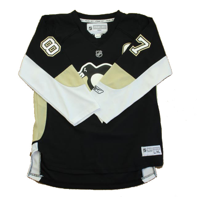 Reebok RBK Boys NHL Pittsburgh Penguins "Crosby" Sports Jersey Size: Youth L/XL (14-16 Years) NHL Pittsburgh Penguins "Crosby"