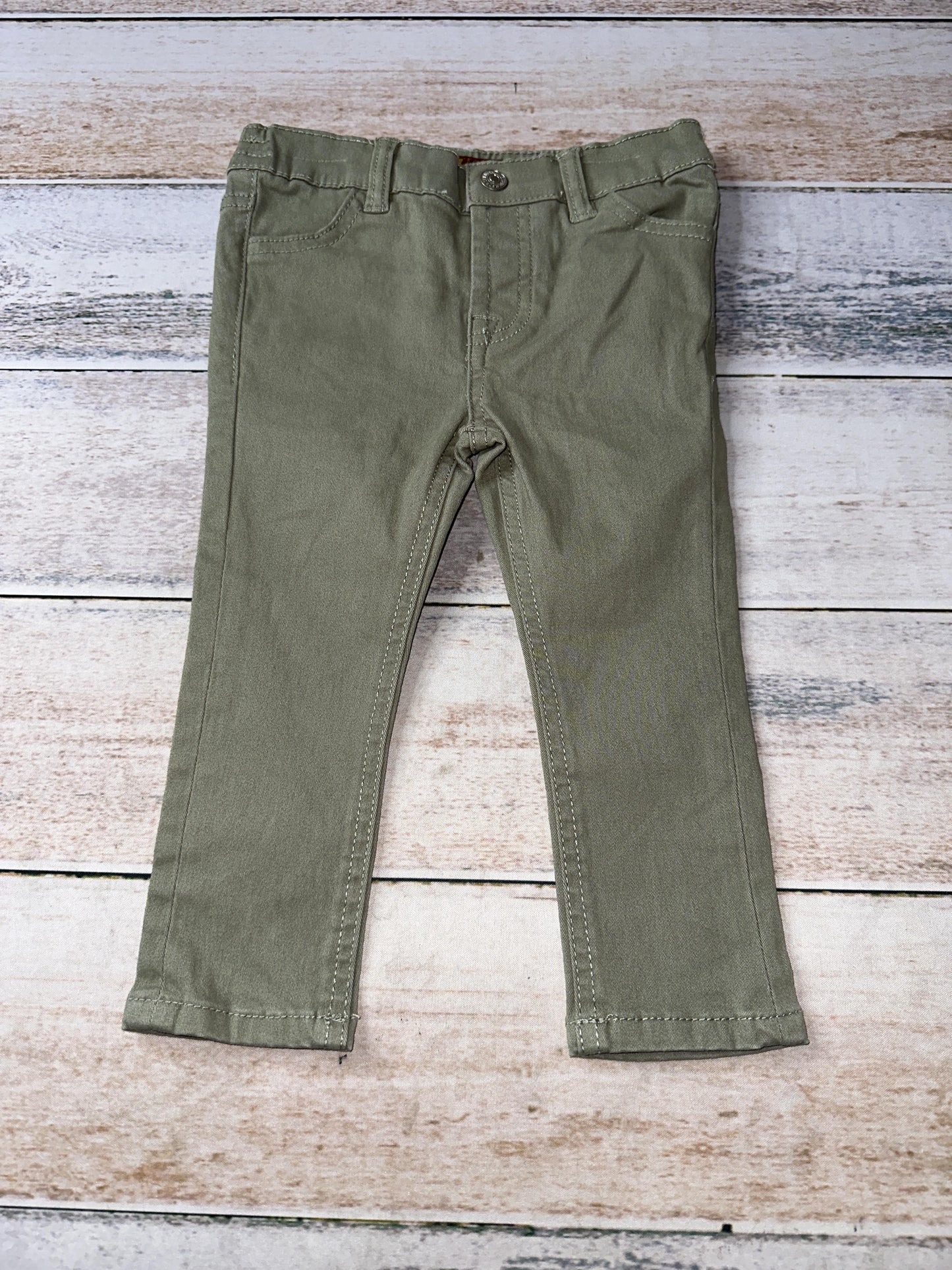 Ben Sherman Boys Olive Jeans Size: 18 months Olive