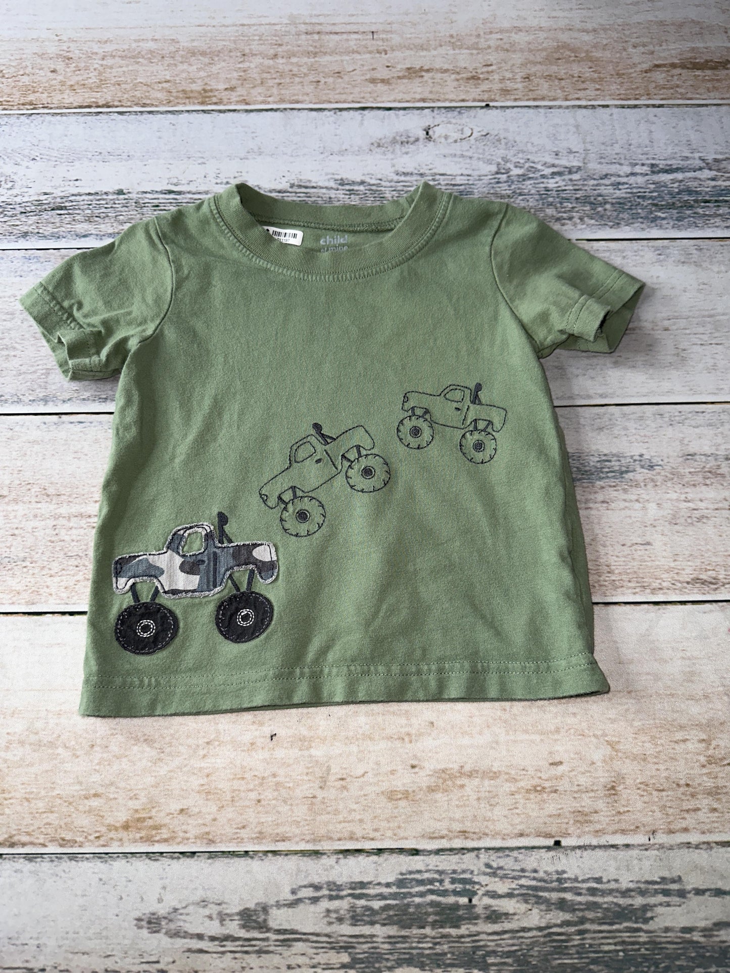 Child of Mine Boys Olive T-Shirt Size: 24 months Olive
